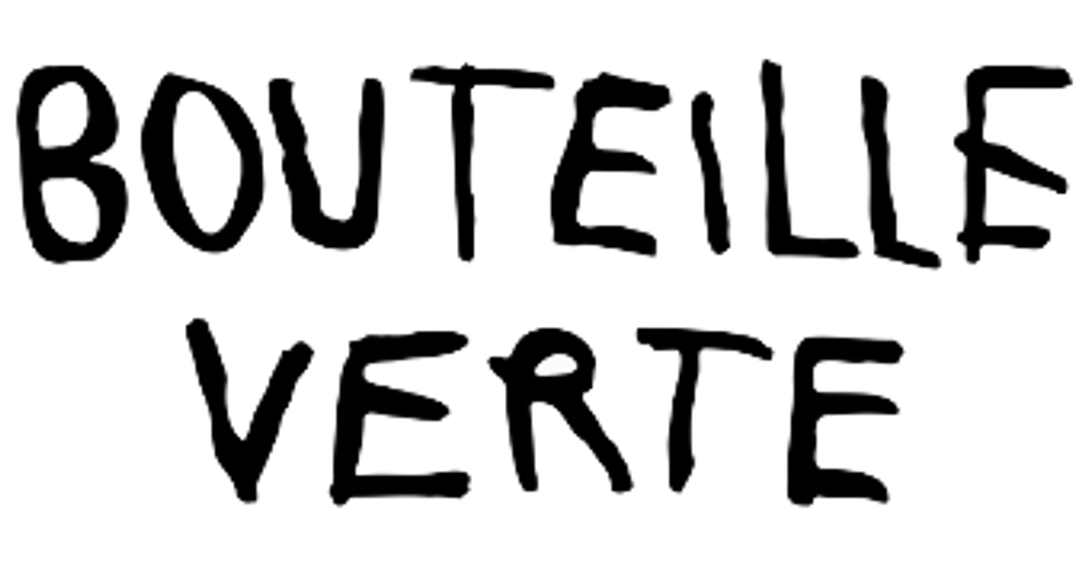 Bouteille Verte
