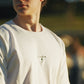 Camiseta C’est la vie off-white
